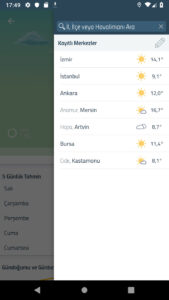 Meteoroloji Hava Durumu 2