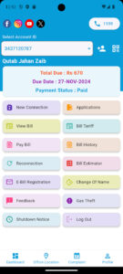 SNGPL ConnectOn 3